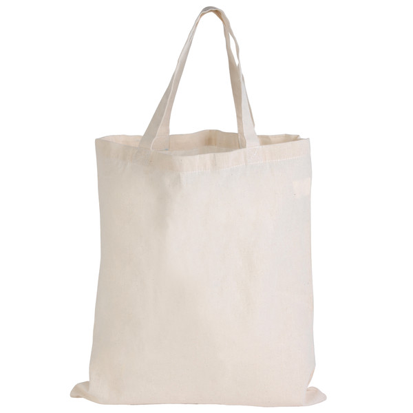 Calico Short Handle Bag - Logo Line Promotional Products
