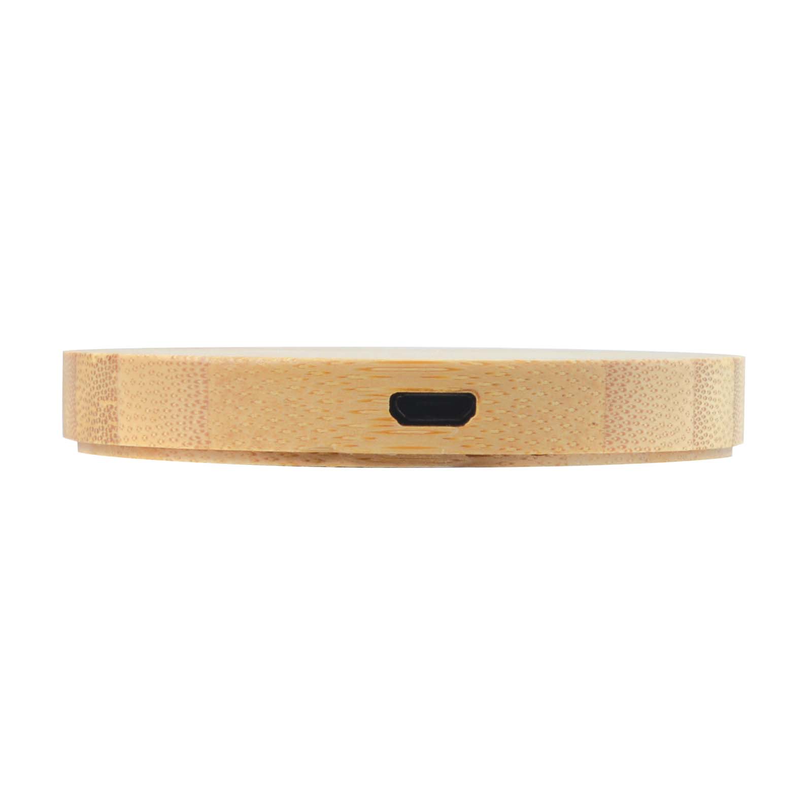 Arc Round Bamboo Wireless Charger 